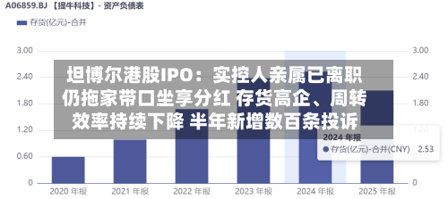 坦博尔港股IPO：实控人亲属已离职仍拖家带口坐享分红 存货高企	、周转效率持续下降 半年新增数百条投诉-第2张图片