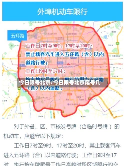今日限号北京/今日限号北京尾号几-第2张图片