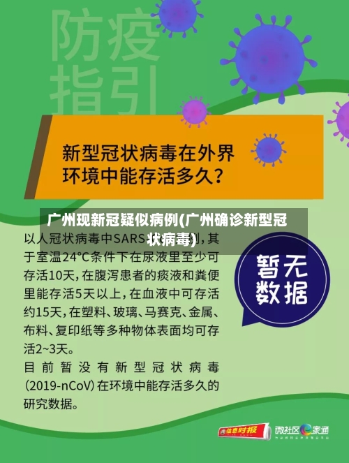 广州现新冠疑似病例(广州确诊新型冠状病毒)