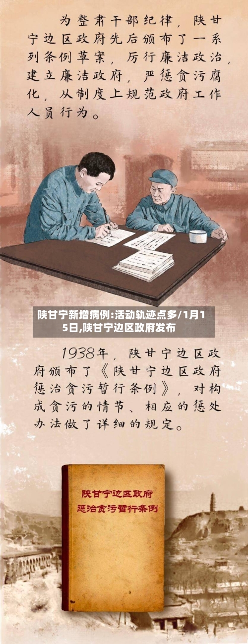 陕甘宁新增病例:活动轨迹点多/1月15日,陕甘宁边区政府发布
