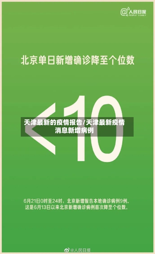 天津最新的疫情报告/天津最新疫情消息新增病例-第2张图片