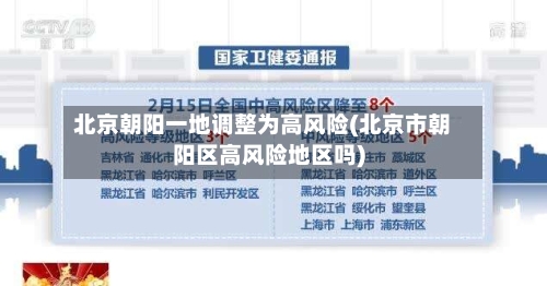 北京朝阳一地调整为高风险(北京市朝阳区高风险地区吗)-第2张图片
