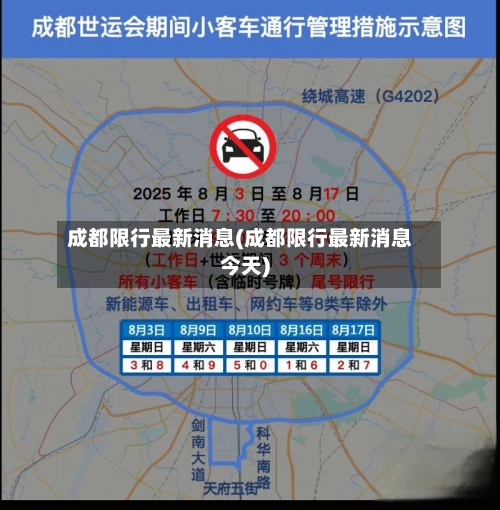 成都限行最新消息(成都限行最新消息今天)-第2张图片