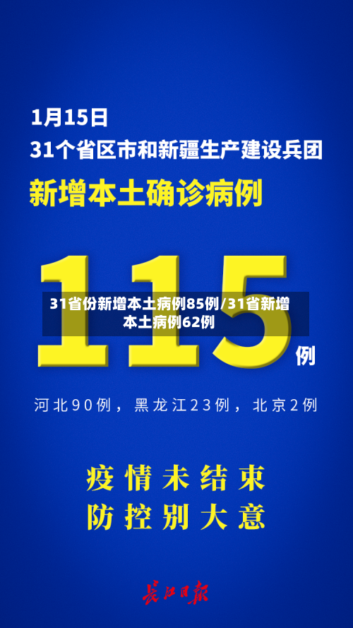 31省份新增本土病例85例/31省新增本土病例62例-第2张图片