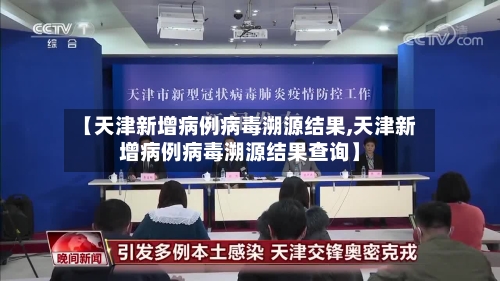 【天津新增病例病毒溯源结果,天津新增病例病毒溯源结果查询】-第3张图片