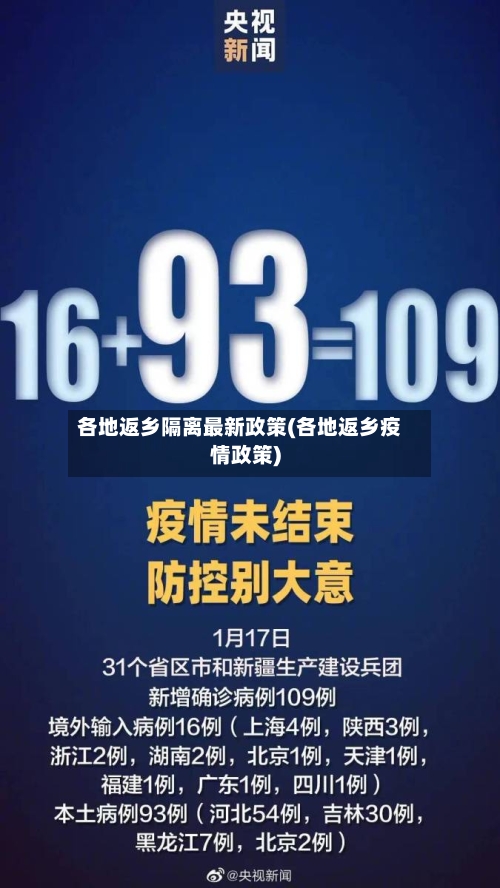 各地返乡隔离最新政策(各地返乡疫情政策)-第2张图片