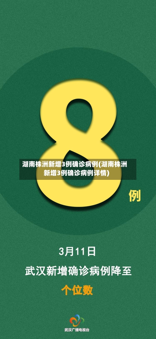 湖南株洲新增3例确诊病例(湖南株洲新增3例确诊病例详情)