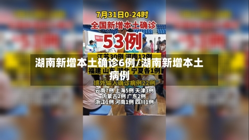 湖南新增本土确诊6例/湖南新增本土病例