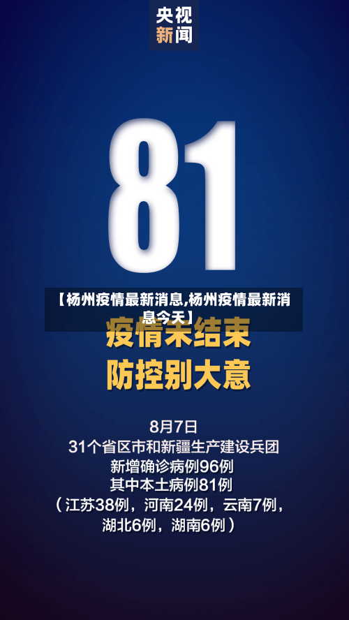 【杨州疫情最新消息,杨州疫情最新消息今天】