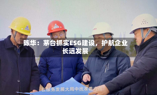 陈华：茅台抓实ESG建设	，护航企业长远发展-第2张图片