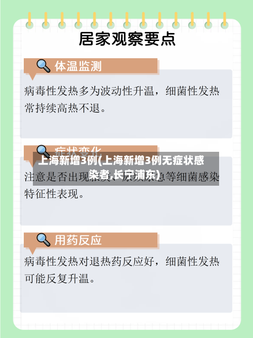 上海新增3例(上海新增3例无症状感染者,长宁浦东)-第2张图片