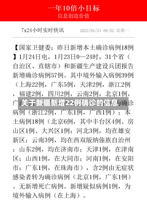 关于新疆新增22例确诊的信息-第2张图片