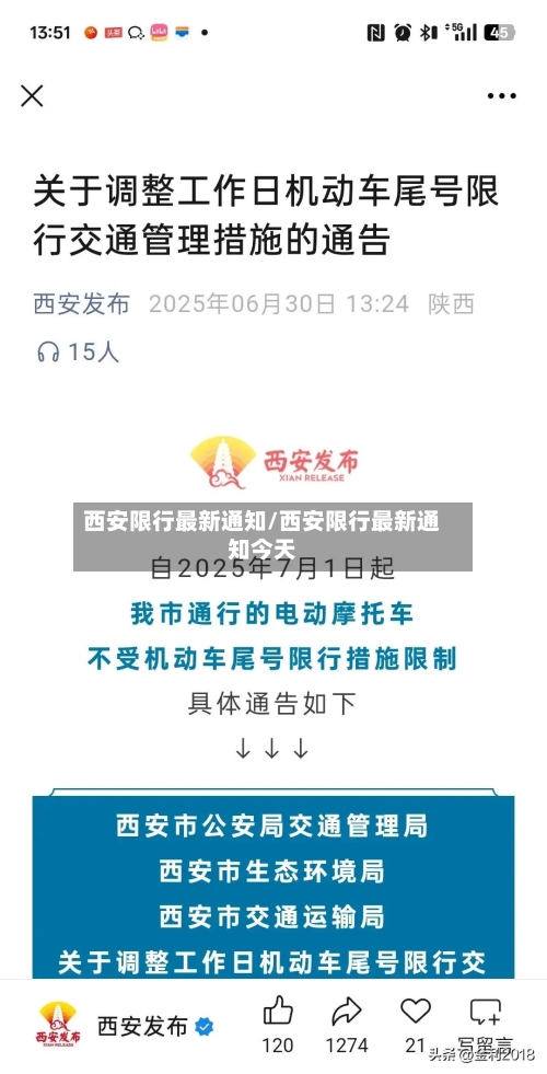 西安限行最新通知/西安限行最新通知今天-第2张图片