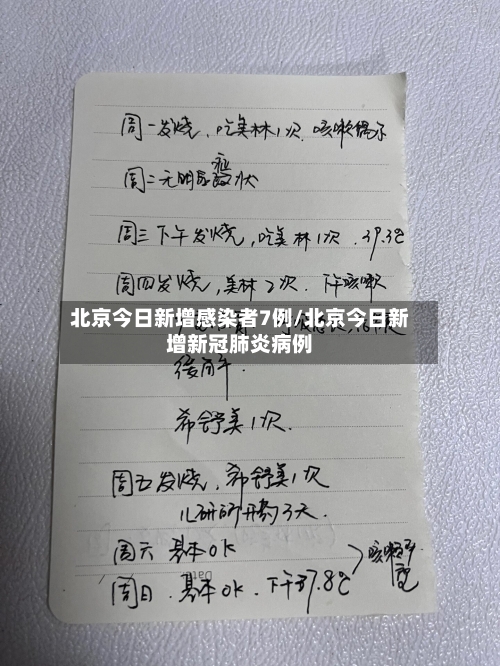北京今日新增感染者7例/北京今日新增新冠肺炎病例